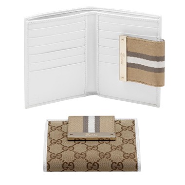 Brun Gucci Etuis Pour Cartes Avec Logo En Relief